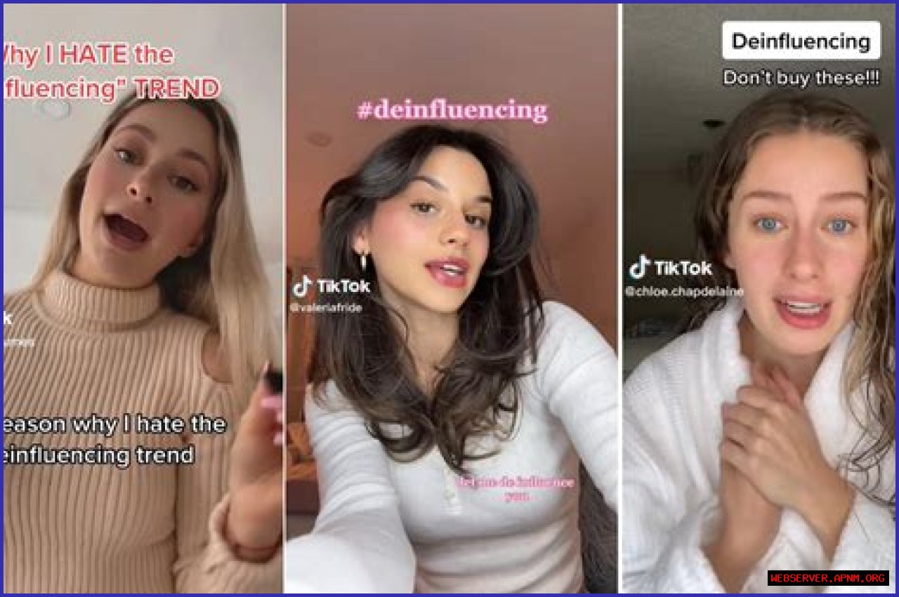 TikTok's De-Influencing Trend Is A Scam, Actually
